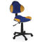 Scaun birou copii mesh SL QG2 albastru - galben