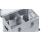 Perete despartitor modular pentru cutii combinate din aluminiu pentru cutie de 135 l