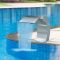 Fântână cascadă grădină și piscină, oțel inoxidabil, 45 x 30 x 60 cm
