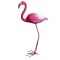 Decoratiune de gradina flamingo 60x20x120 cm