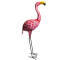 Decoratiune gradina flamingo 30x20x95 cm