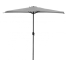 Umbrela pentru balcon, gri, 270 cm