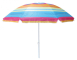 Umbrela de plaja multicolora, 170x180 cm