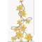Faianta decorativa Cesarom America galben - 25 x 40 cm