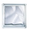 Caramida De Sticla 2 Fete Pentru Interior Sau Exterior, Model Cloudy, 19x19x8cm