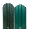 Sipca Metalica Gard Verde Mat Structurat, Otel Calitate Premium, Grosime 0.5 mm, Latime 115 mm