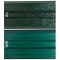 Sipca Metalica Gard Orizontala, Verde Mat Structurat, Otel Calitate Premium, Grosime 0.5 mm, Latime