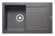 Chiuveta pentru bucatarie granit Pyramis Alazia - Iron Grey 790mm*500mm Cod: 070037011