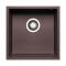 Chiuveta pentru bucatarie granit Pyramis Tetragon 40x40 1B Chocolate Cod: 070066311