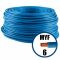 Cablu / Conductor electric litat MYF 6 mmp, H07V-K, albastru, 100m