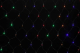Perdea luminoasa tip plasa 240 LED-uri multicolore cu jocuri de lumini cablu negru WELL