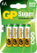 Baterie Alcalina Super GP R3 (AAA), 4 buc  blister