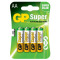 Baterie Alcalina Super GP R6 (AA), 4 buc  blister
