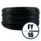 Cablu / Conductor electric FY 16 mmp, H07V-U, negru, 100 m