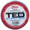 TED Electric Banda izolatoare, PVC 19 mm x 20 m, Albastra