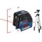 Nivela laser cu puncte/linii si stativ Bosch - GCL 25 + BS 150