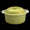 Oala ceramica cu capac, 0,75l, 16x7cm, verde, Cerutil, 010860,