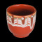 Cana ceramica, lut, fara toarta, 40 ml, 0163126,