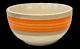 Bol ceramica, 14cm, cu dunga orange, Keramik, 0121124,