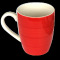 Cana ceramica, 390ml, rosie, Keramik, 0121110,