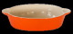 Tava ceramica pentru copt, ovala, orange, 31x20x6.5cm, Urban Colors, 0108138,