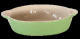 Tava ceramica pentru copt, ovala, verde, 37x25.5x7cm, Urban Colors, 0108140,