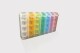 Organizator pentru medicamente cu 28 casete color