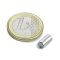 Magnet neodim cilindru O5x8,47 mm, putere 1,1 kg, N45