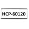 Eticheta magnetica profil C, 120x60 mm (cu hartie si protectie PVC)