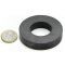 Magnet ferita inel O60/24 x 10 mm, putere 3,4 kg, Y35