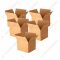 Cutie carton pentru mutat 5 straturi 61x32x32 cm, 5 bucati