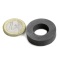 Magnet ferita inel O32/18 x 6 mm, putere 1,4 kg, Y35