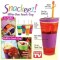2 in 1 snack and drink cup