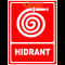Indicatoare pentru hidranti cu furtun