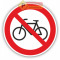 Semne pentru interzicerea bicicletelor