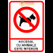 Indicator pentru interzicerea accesul cu animale