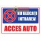 Indicator nu bloca intrarea acces vehicule