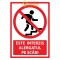 Indicator interzis alergatul