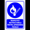indicator respectati instructiunile pentru aprinderea focului