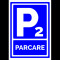 Indicator pentru parcare cu 2 locuri