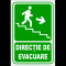 indicator pentru directie de urgenta scari dreapta in jos