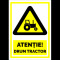 Indicator pentru drum tractor