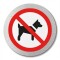 Semne de usa pentru interzis cu caini