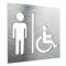 Semne pentru barbati si persoane cu handicap