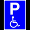 indicator Parcare Rezervata Persoane cu Handicap