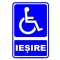 Semn de iesire pentru persoane cu handicap