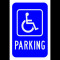 Placuta parking pentru handicap