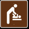 Indicator pentru camera de schimbare a bebelusului