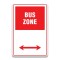 BUS ZONE SIGN