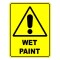 Wet Paint Warning Safety Sign